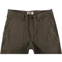 Work Pant - Green Canvas - front