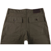 Work Pant - Green Canvas - back
