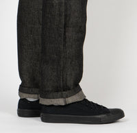 Work Pant - Raw Linen Denim – Black