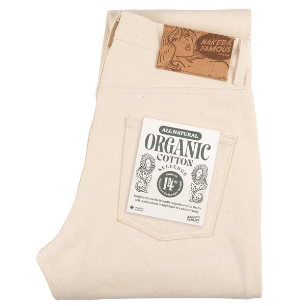 Easy Guy - All Natural Organic Cotton Selvedge | Naked & Famous Denim