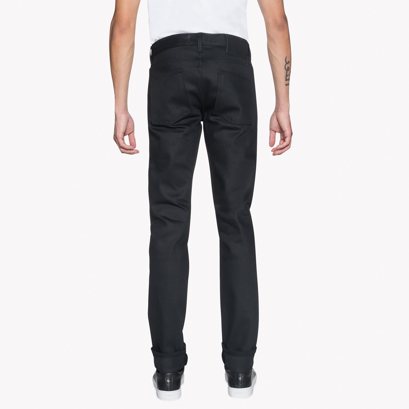 Super Guy - Black Cobra Stretch Selvedge | Naked & Famous Denim – Tate +  Yoko