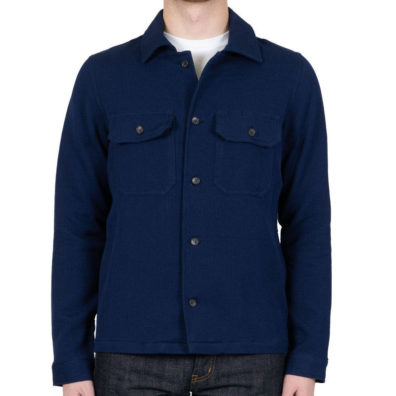 Work Shirt - Loose Weave Dobby - Indigo