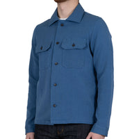 Work Shirt - Loose Weave Dobby - Pale Indigo