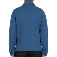 Work Shirt - Loose Weave Dobby - Pale Indigo