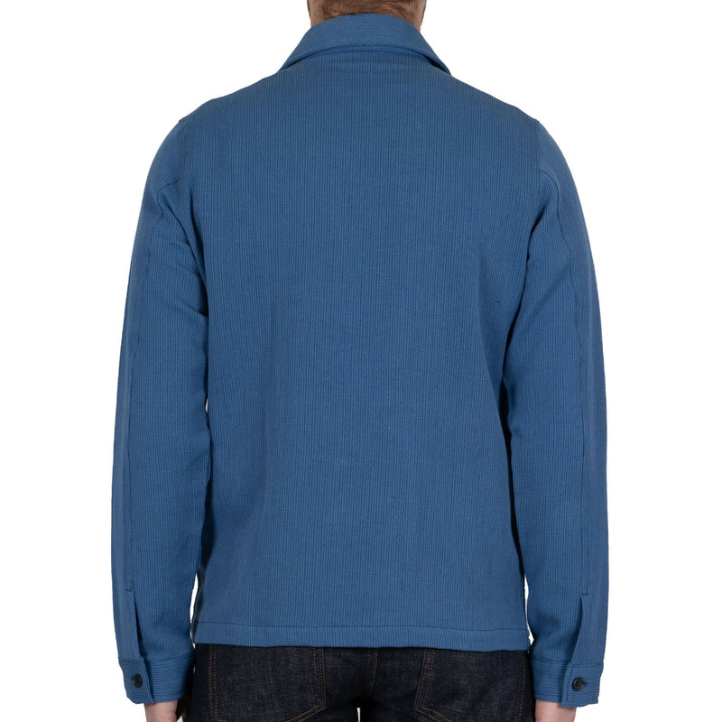 Work Shirt - Loose Weave Dobby - Pale Indigo