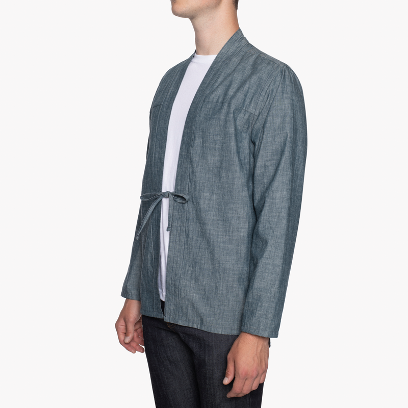 Kimono Shirt - 5oz Rinsed Chambray | Naked & Famous Denim