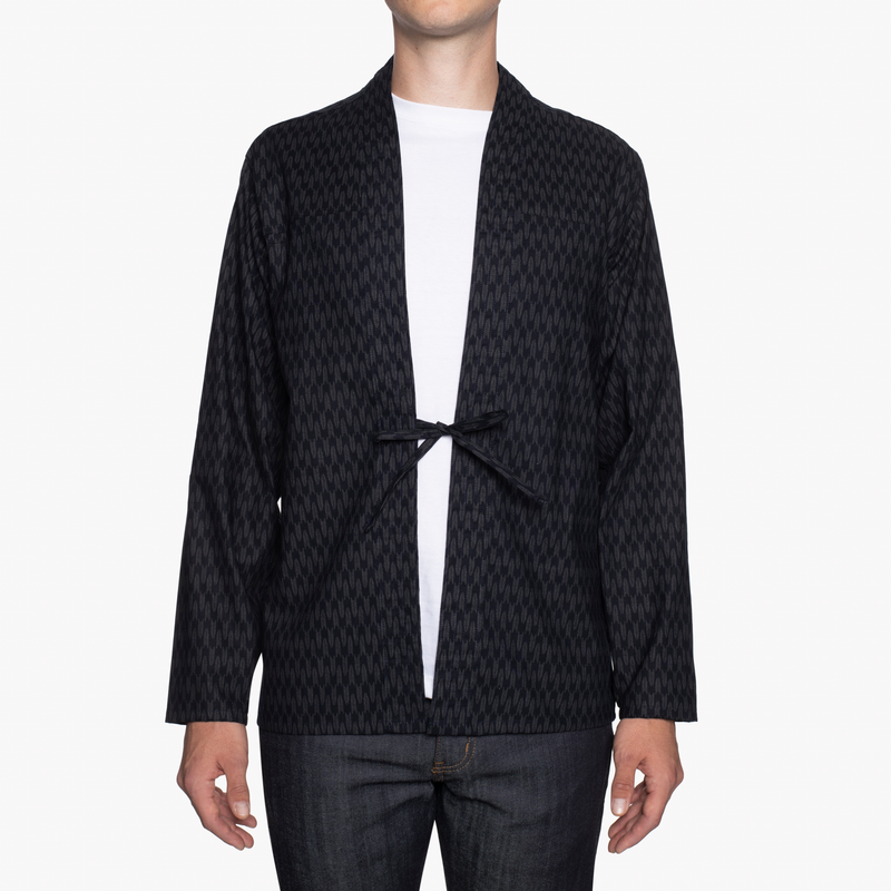 Kimono Shirt - Kimono Arrows - Indigo | Naked & Famous Denim