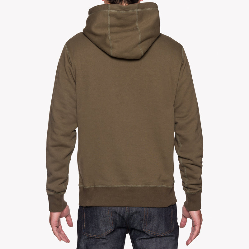 Pullover Hoodie - Heavyweight Terry - Hunter | Naked & Famous Denim