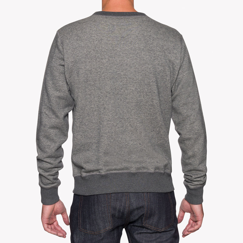 Crewneck - Heavyweight Terry - Charcoal | Naked & Famous Denim – Tate ...