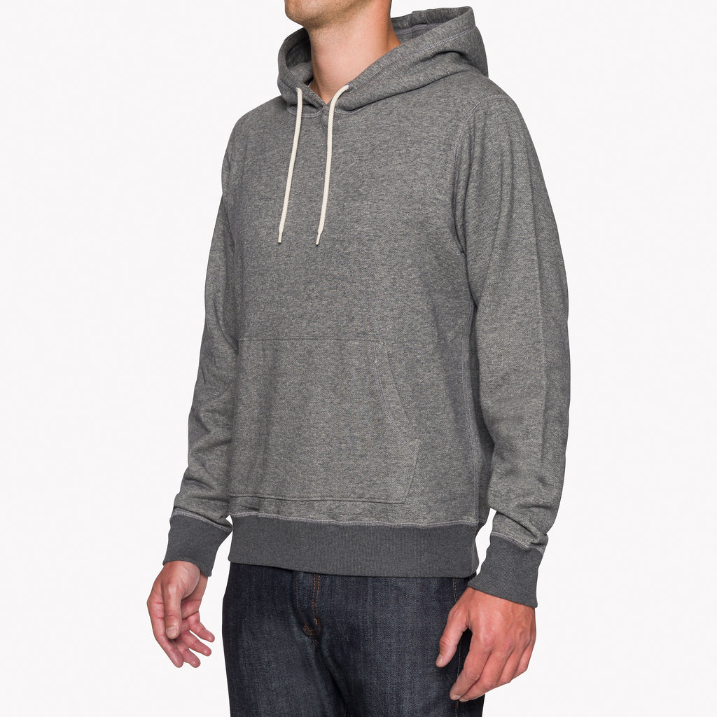 Pullover Hoodie - Heavyweight Terry - Charcoal | Naked & Famous Denim ...