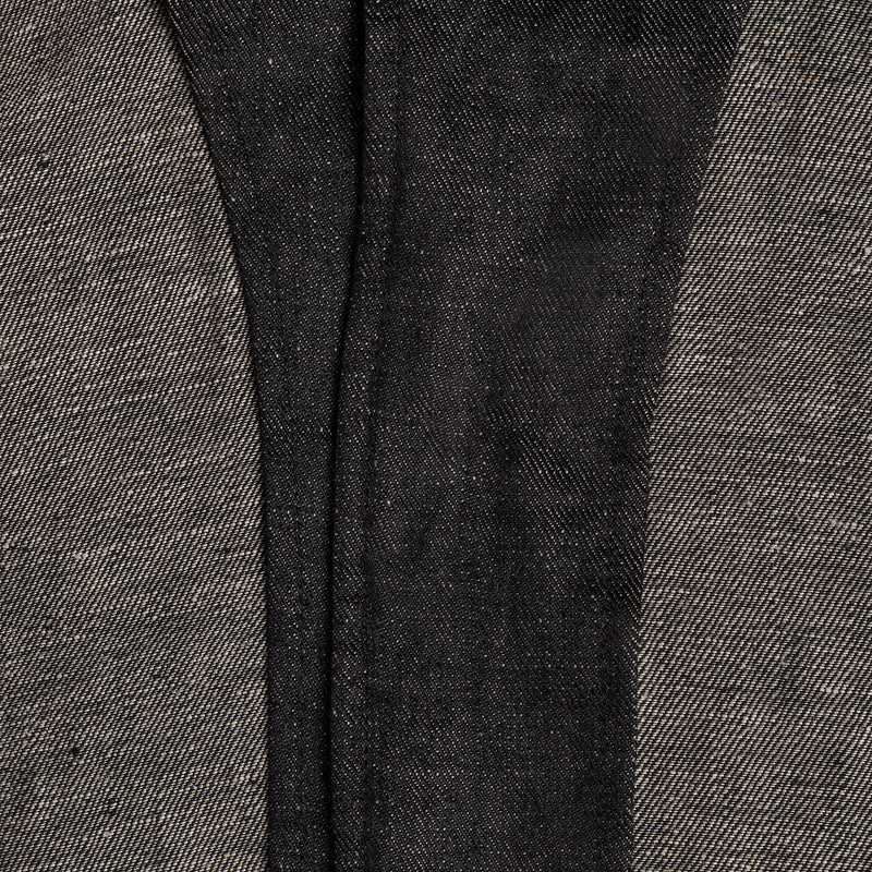 Smart Jacket - Raw Linen Denim – Black | Naked & Famous Denim