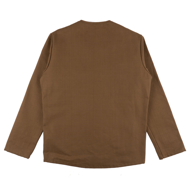 Smart Jacket - Raw Cotton Canvas - Brown