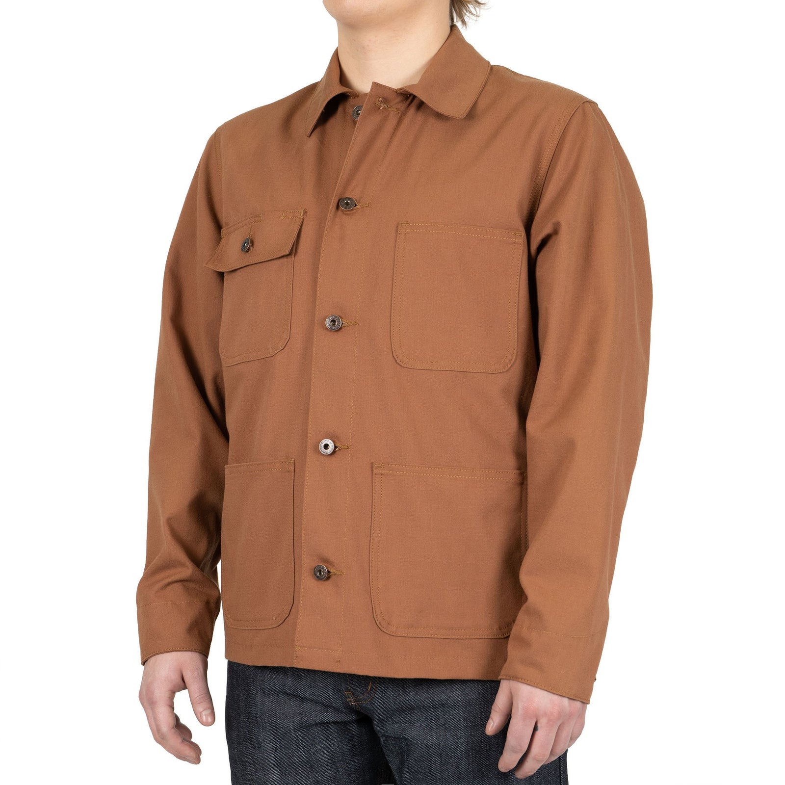 WWII DENIM CHORE COAT – The Real McCoy's