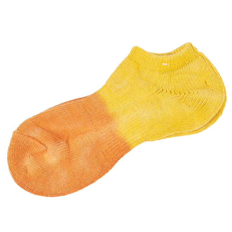 GOHEMP OC 2Col Dye Pile Ankle - Orange