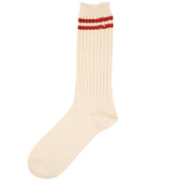 Products OC 2Line Pique Rib Crew - Red