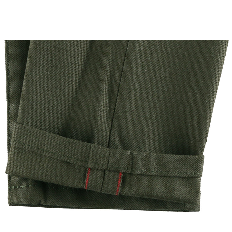 Femmes - Max - Selvedge Toile Canvas en Armée 