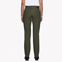 Women's - Fatigue Pant - Green Canvas | Naked & Famous Denim