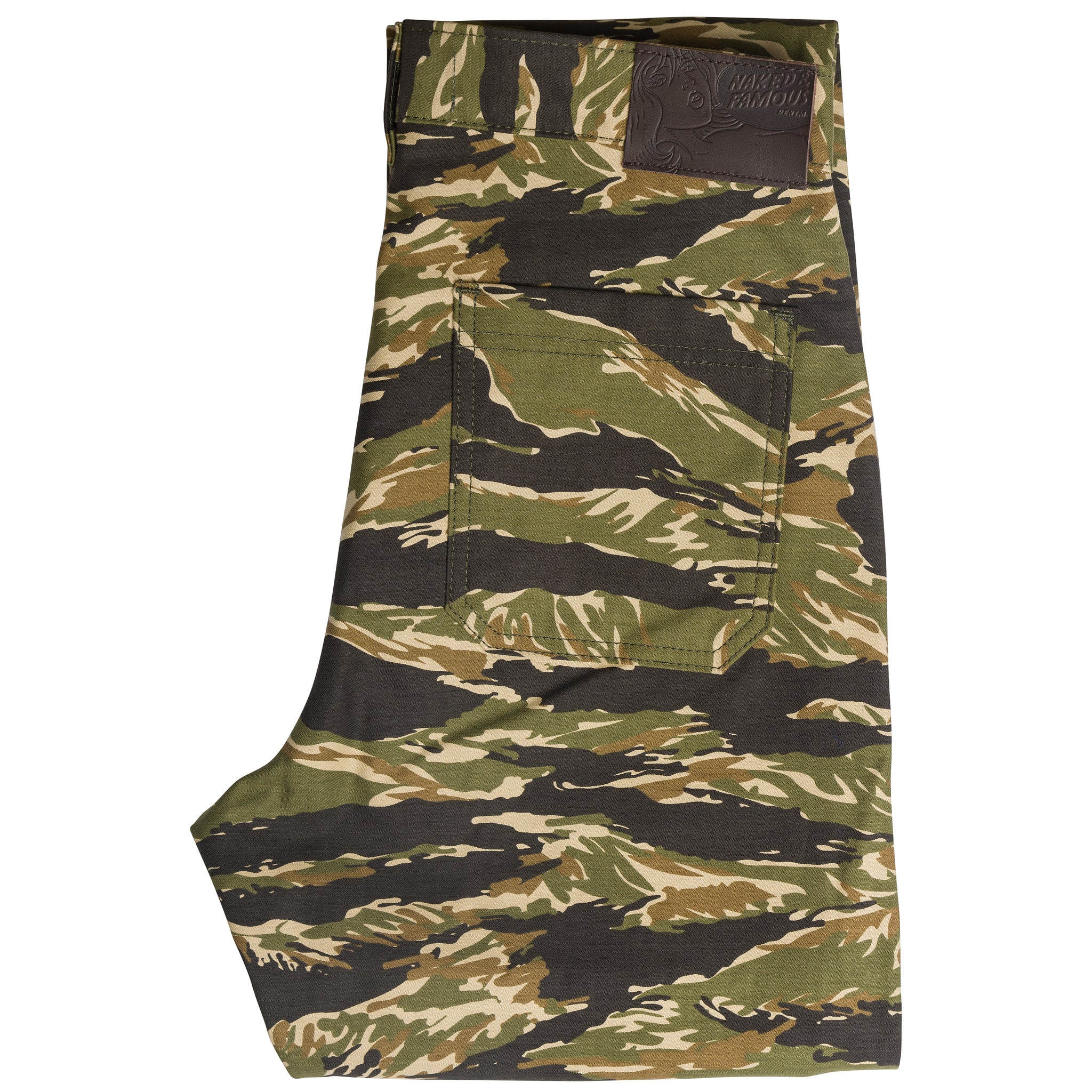 Fatigue Pant - Tiger Camo | Naked & Famous Denim – Tate + Yoko