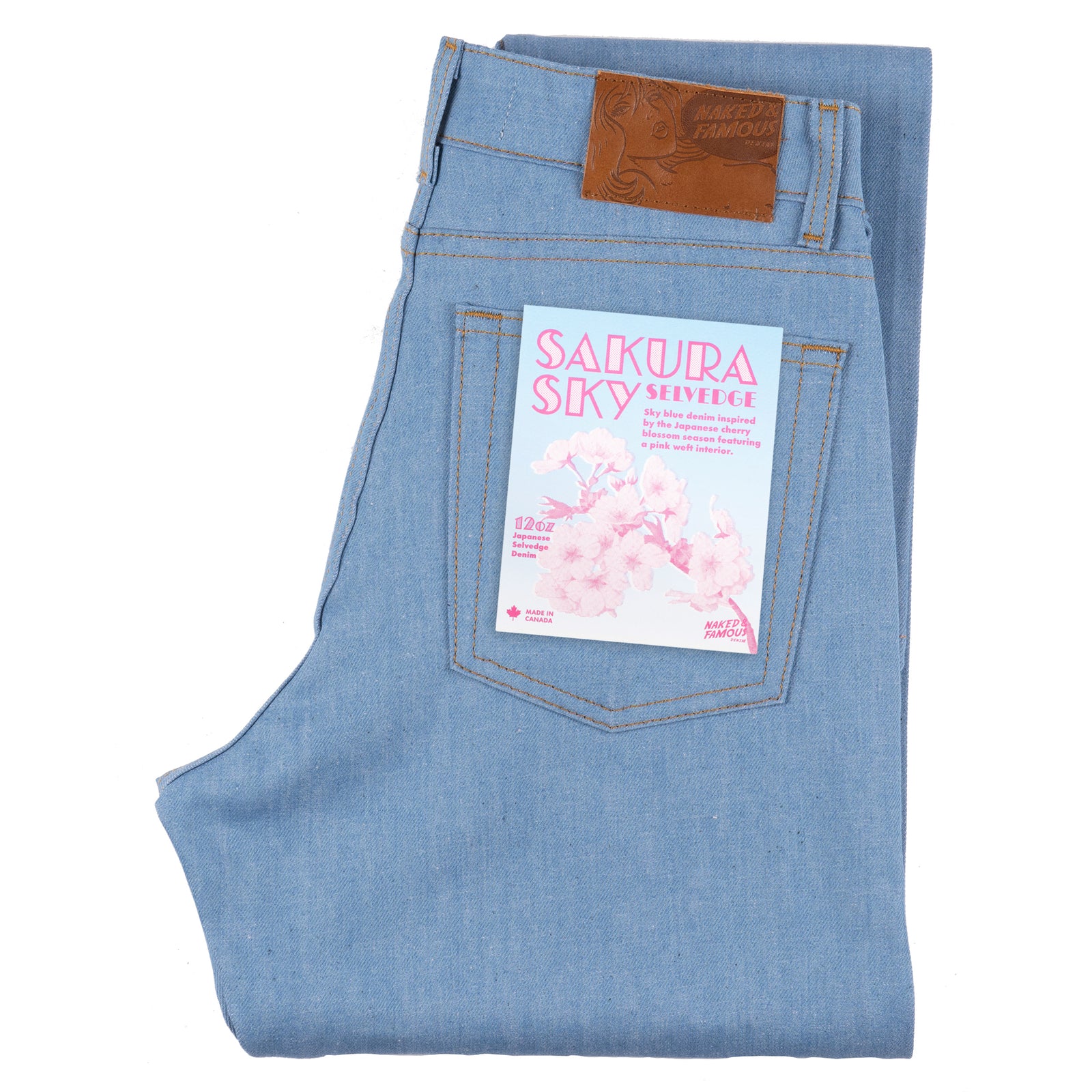 Max - Sakura Sky Selvedge | Naked & Famous Denim – Tate + Yoko