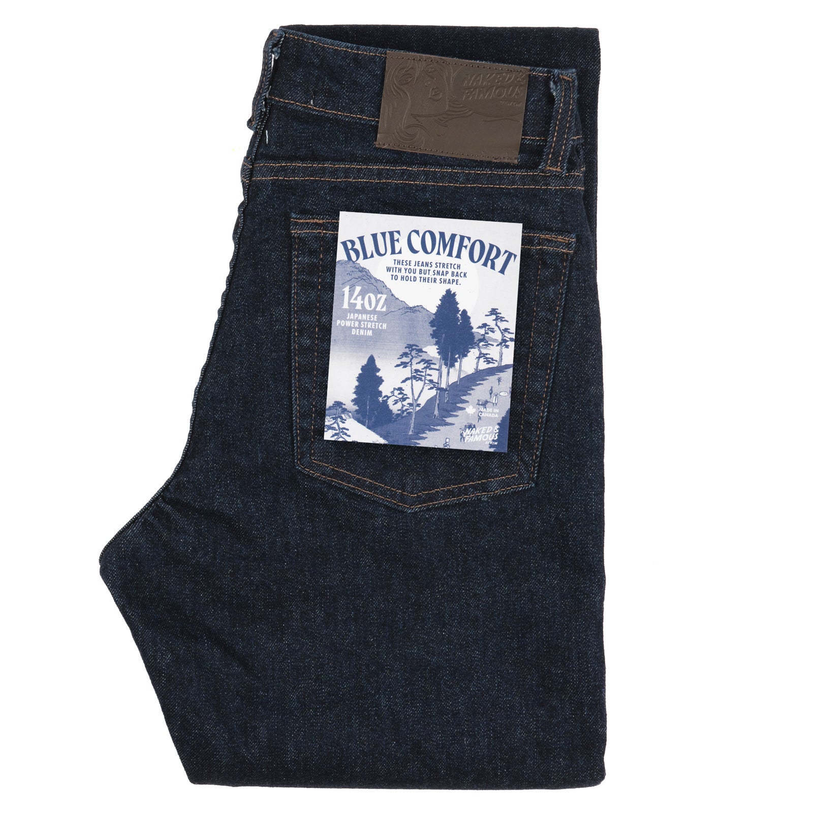 Max - Blue Comfort | Naked & Famous Denim – Tate + Yoko Max - Blue Comfort | Naked & Famous Denim – Tate + Yoko