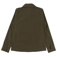 Women's Utility Shirt - Soft Flannel - Green - back