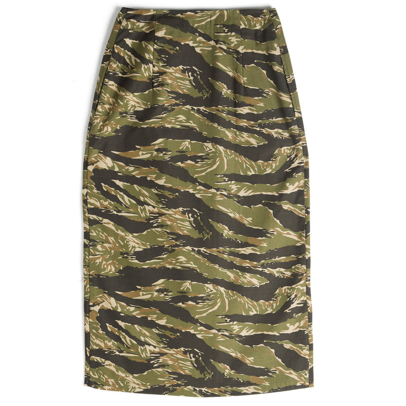 Wrap Skirt - Tiger Camo | Naked & Famous Denim