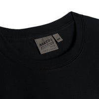 Pocket Tee - Black + Cats Faces - White | Naked & Famous Denim