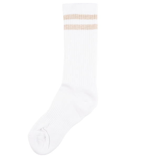 McCarren Tube Sock - Recycled Eco-Cotton Knit - Linen