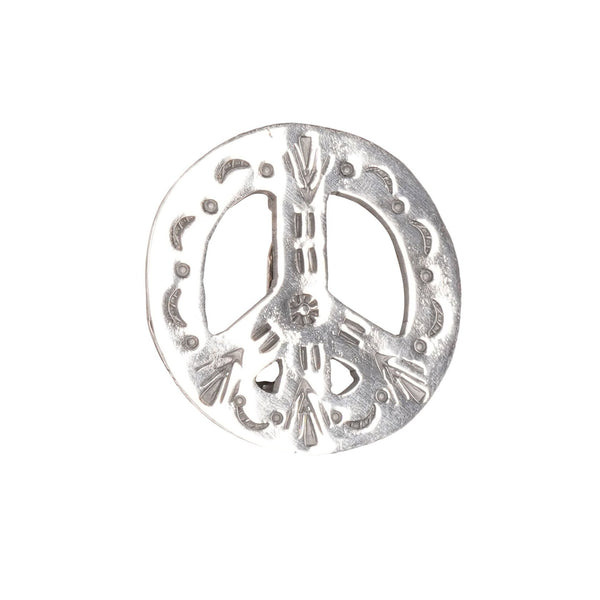 Pin Badge - Peace Mark - front