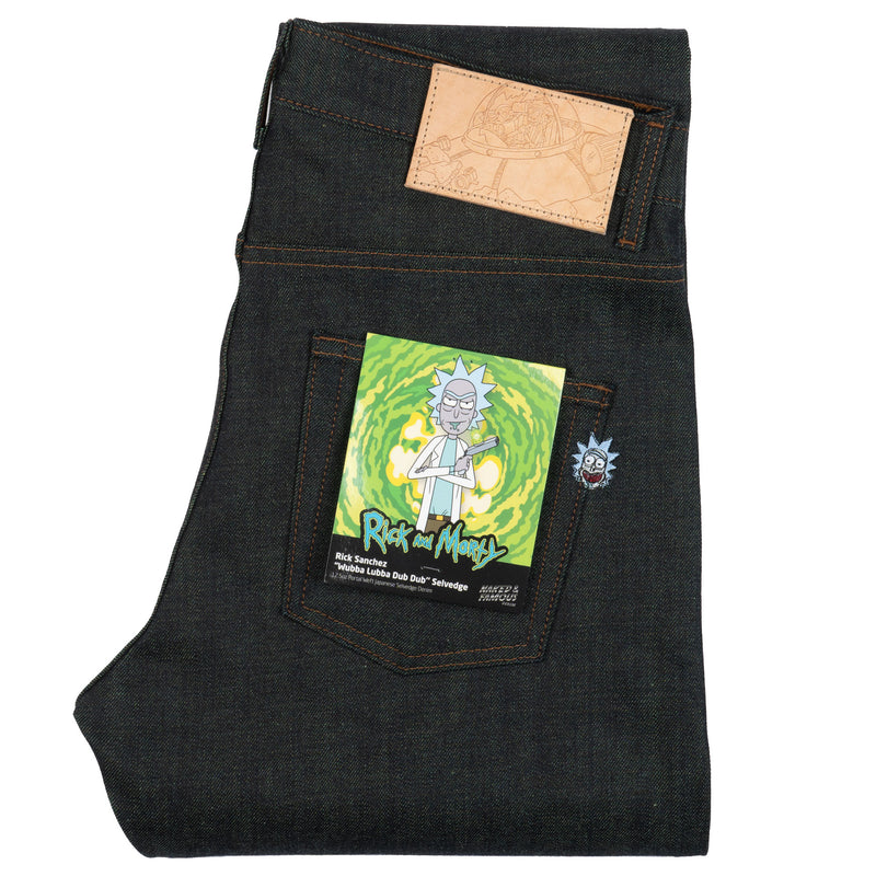 Easy Guy - Rick Sanchez "Wubba Lubba Dub Dub" Selvedge | Naked & Famous Denim