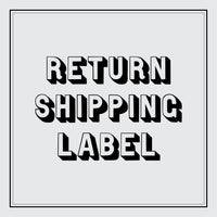 Return Shipping Label